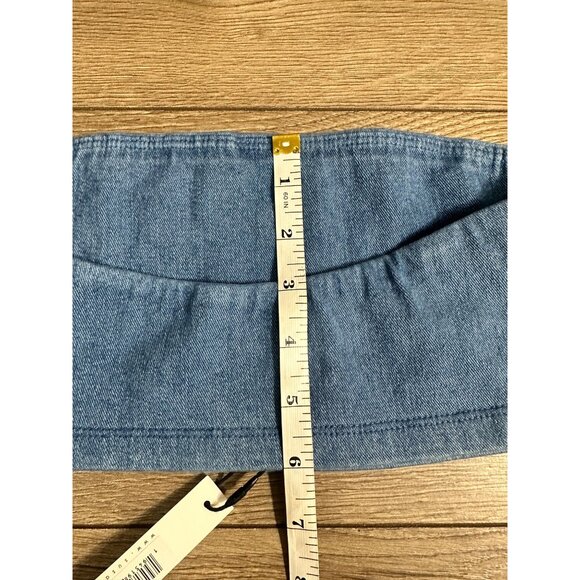 Susana Monaco stretch denim micro tube NWT XS - Picture 5 of 8